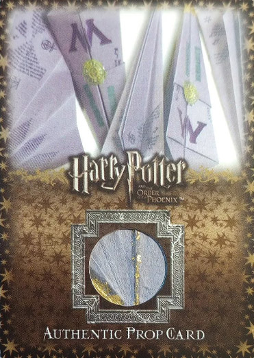 P2 - Ministry of Magic Flying Memos - Front