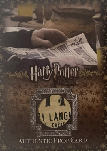 P3 - The Daily Prophet - Front