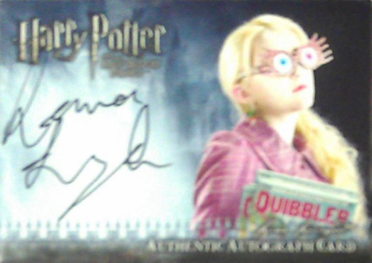 Evanna Lynch as Luna Lovegood - Front