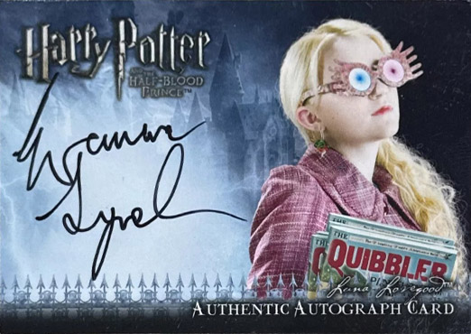 Evanna Lynch as Luna Lovegood - Front