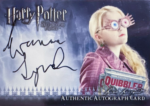 Evanna Lynch as Luna Lovegood - Front
