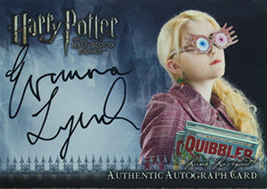 Evanna Lynch as Luna Lovegood - Front