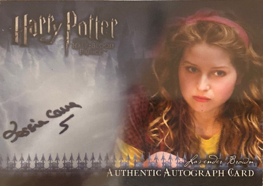 Jessie Cave as Lavender Brown - Front