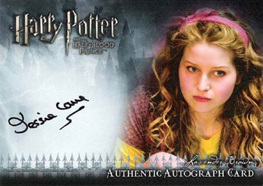 Jessie Cave as Lavender Brown - Front