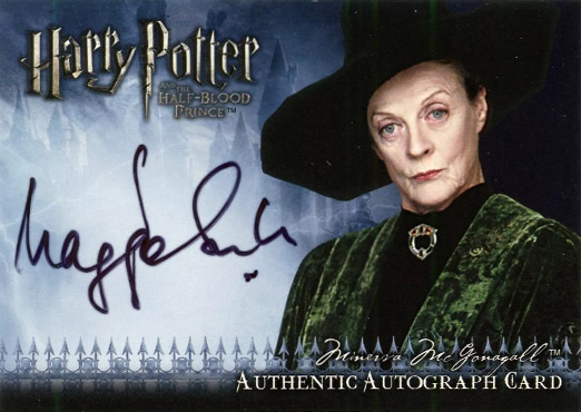 Maggie Smith as Minerva McGonagall - Front