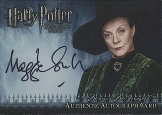 Maggie Smith as Minerva McGonagall - Front