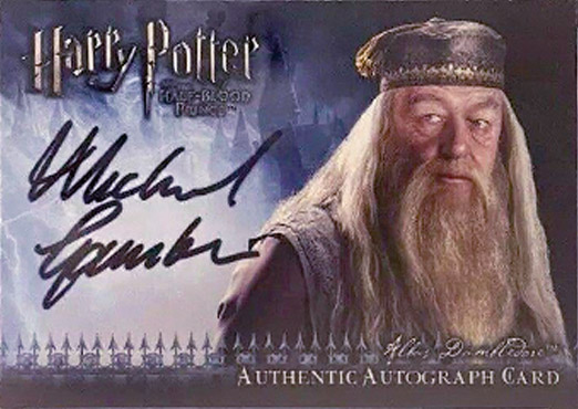 Michael Gambon as Albus Dumbledore - Front