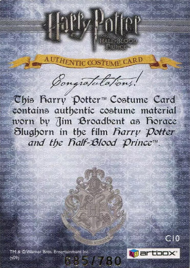 C10 - Horace Slughorn's Long Tie - Back