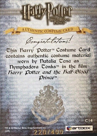 C14 - Nymphadora Tonks's Shirt - Back