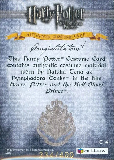 C14 - Nymphadora Tonks's Shirt - Back