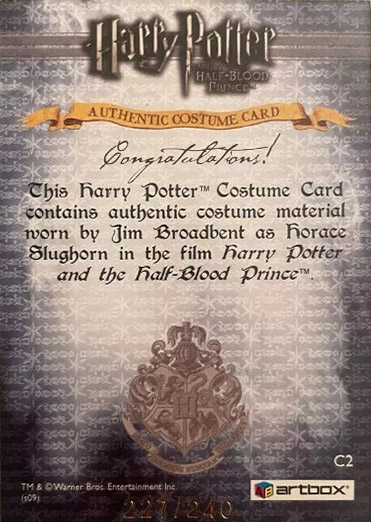 C2 - Horace Slughorn's Bow Tie - Back