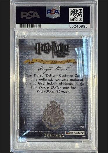 Ci1 - Gryffindor Students School Robes - Back