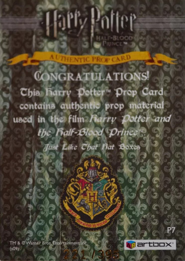 P7 - Just Like That Hat Boxes - Back