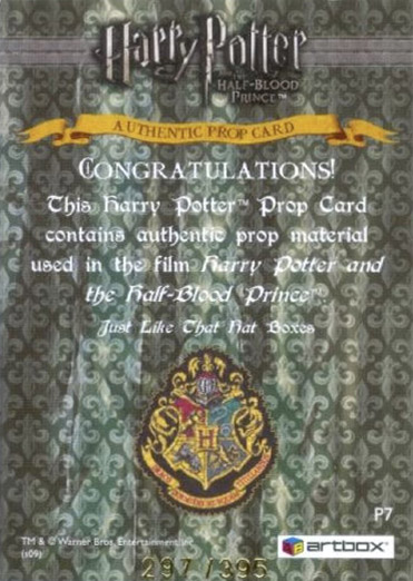 P7 - Just Like That Hat Boxes - Back