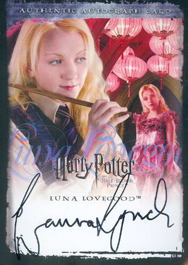 Evanna Lynch as Luna Lovegood - Front