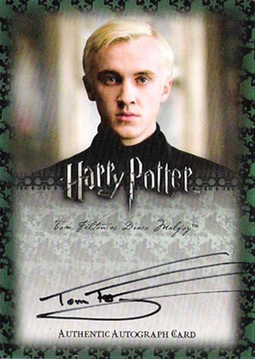 Tom Felton as Draco Malfoy - Front