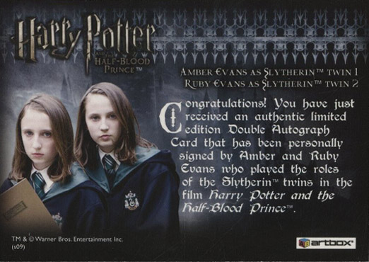 Amber Evans Ruby Evans - Back