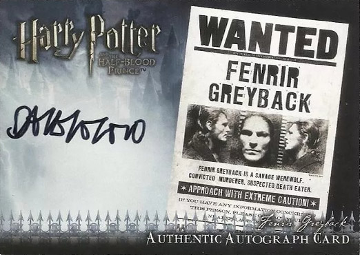 Dave Legano as Fenrir Greyback - Front