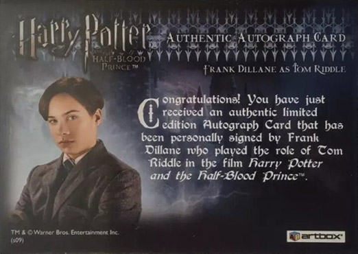 Frank Dillane as Tom Riddle - Back