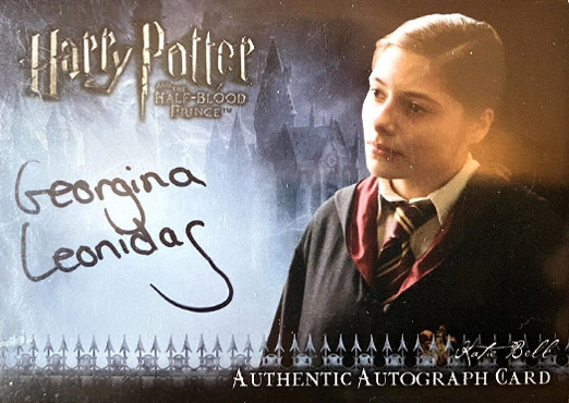 Georgina Leonidas as Katie Bell - Front