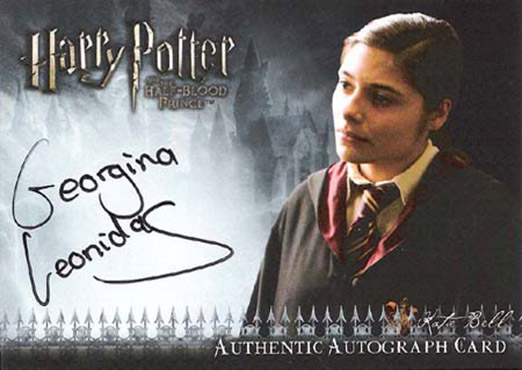 Georgina Leonidas as Katie Bell - Front