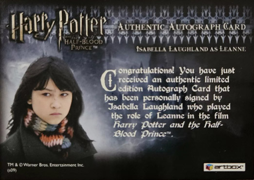 Isabella Laughland as Leanne - Back