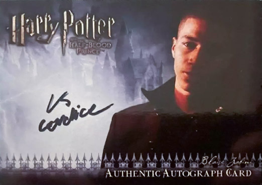 Louis Cordice as Blaise Zabini - Front