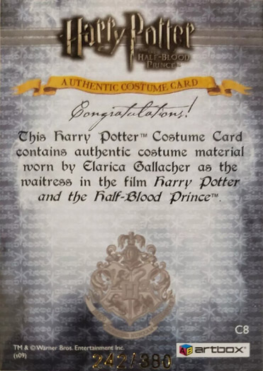 C8 - The Waitress's Dress - Back