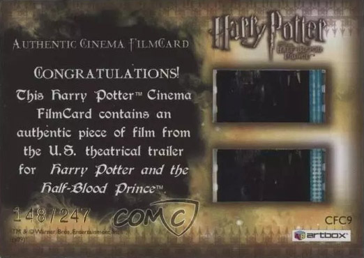 CFC9 - Slughorn in Cap and Gown - Back