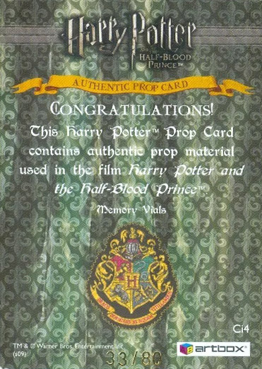 Ci4 - Memory Vial - Back