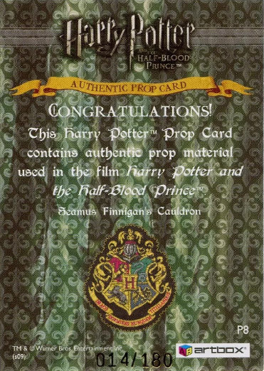 P8 - Seamus Finnegan's Cauldron - Back