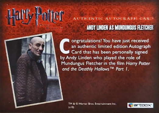 Andy Linden as Mundungas Fletcher - Back