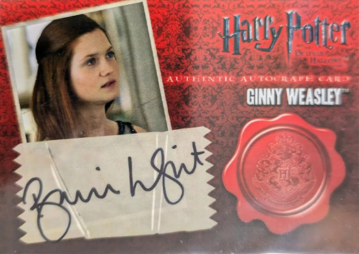 Bonnie Wright as Ginny Wealsey
