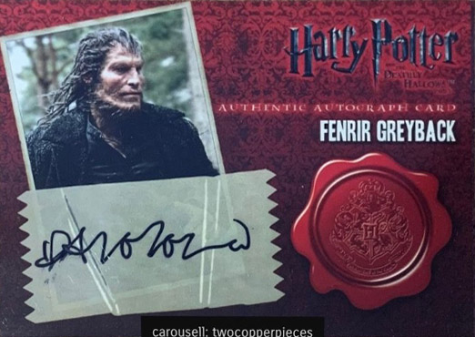 Dave Legano as Fenrir Greyback - Front