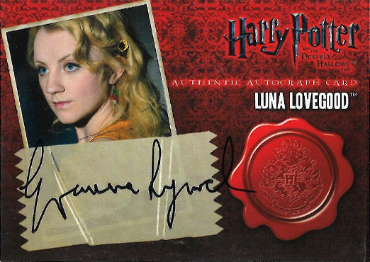 Evanna Lynch as Luna Lovegood - Front