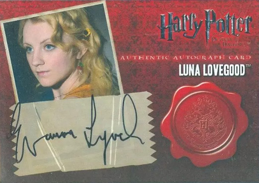 Evanna Lynch as Luna Lovegood - Front