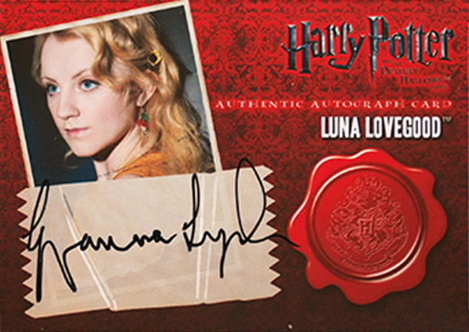 Evanna Lynch as Luna Lovegood - Front