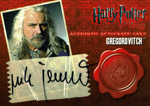 Rade Serbedzija as Gregorovitch