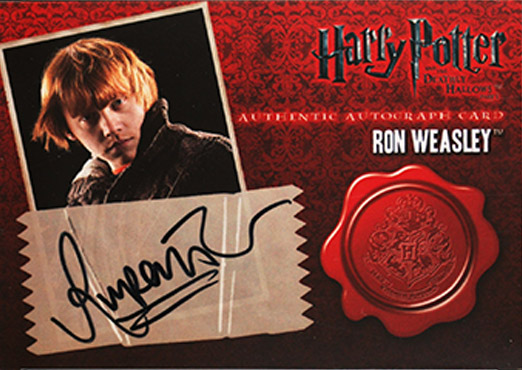 Rupert Grint as Ron Wealsey