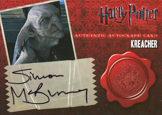 Simon McBurney as Kreacher - Front