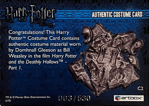 C2 - Bill Weasley's Shirt - Back