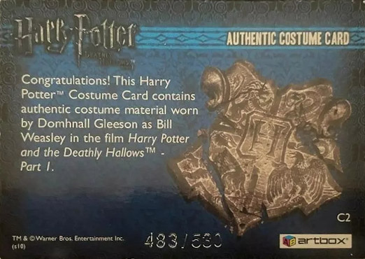 C2 - Bill Weasley's Shirt - Back