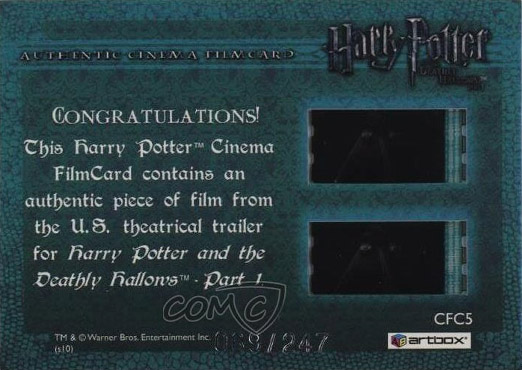 CFC5 - Harry in Graveyard - Back