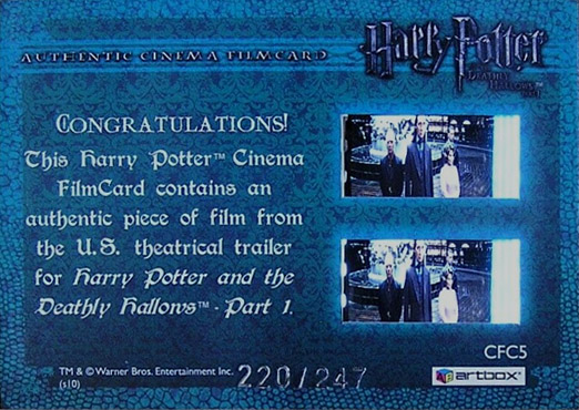 CFC5 - Harry in Graveyard - Back