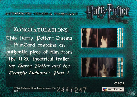 CFC5 - Harry in Graveyard - Back