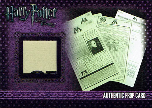 P10 - Ministry of Magic Court Room Paperwork