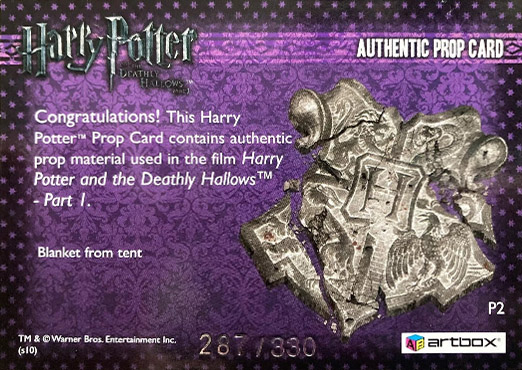 P2 - Blanket from Tent - Back