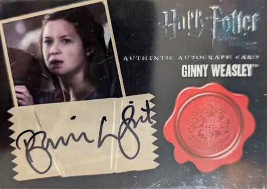 Bonnie Wright as Ginney Weasley