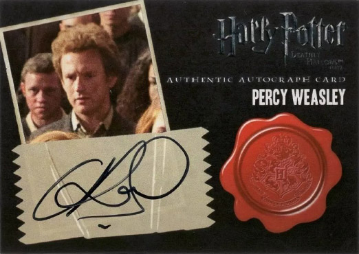 Chris Rankin as Percy Weasley