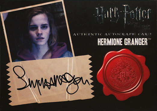 Emma Watson as Hermine Granger - Front